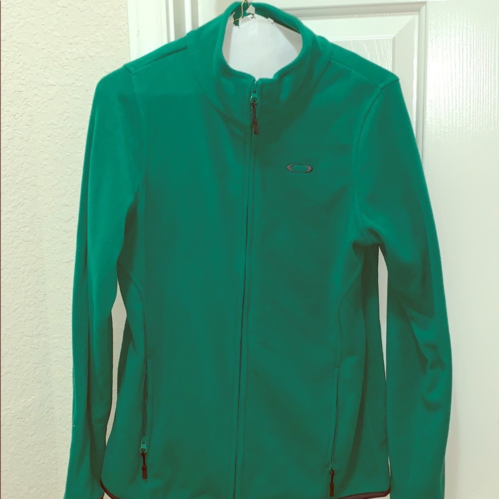 Oakley fleece zip up jacket